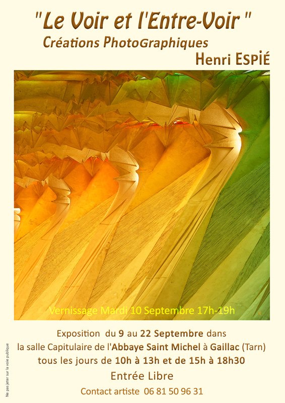 Exposition Le Voir et l'Entre-Voir